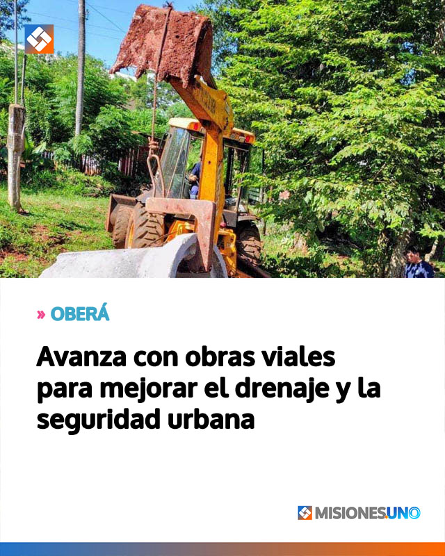 Avanza con obras viales para mejorar el drenaje y la seguridad urbana