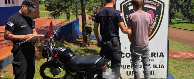 SAN VICENTE: Joven demorado por estafa tras vender una motocicleta adulterada