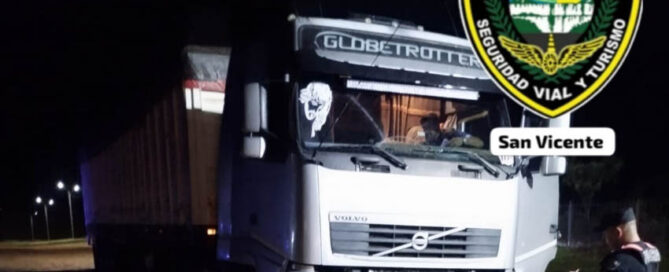 San Vicente: Retuvieron dos camiones con soja por disposición de ATM