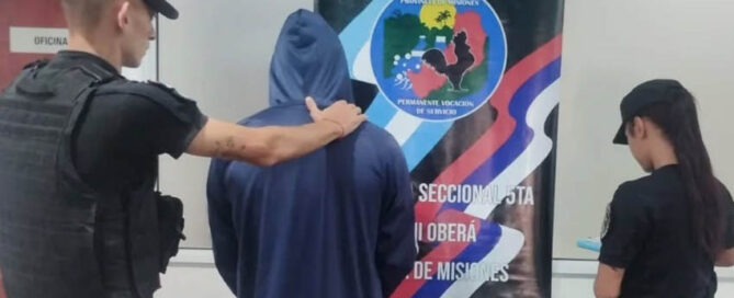 OBERÁ: Esclarecen robos, con menores involucrados y un adulto detenido