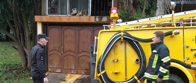 San Vicente: principio de incendio en una vivienda sin heridos