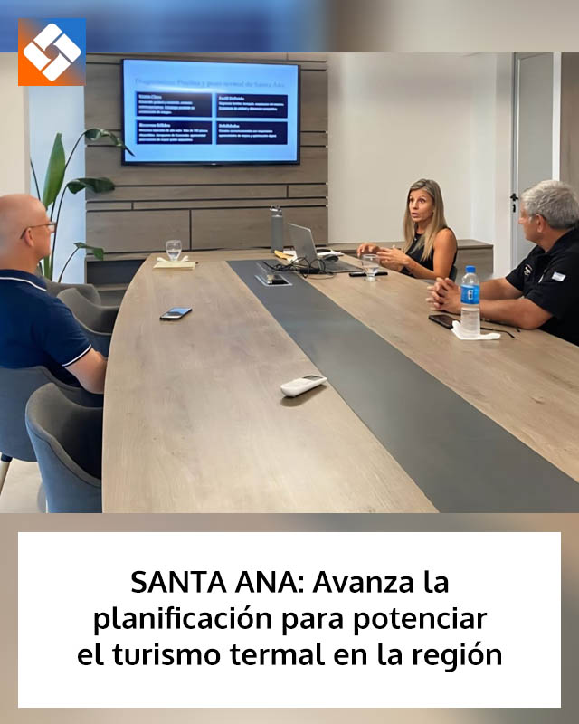 SANTA ANA: Avanza la planificación para potenciar el turismo termal en la región