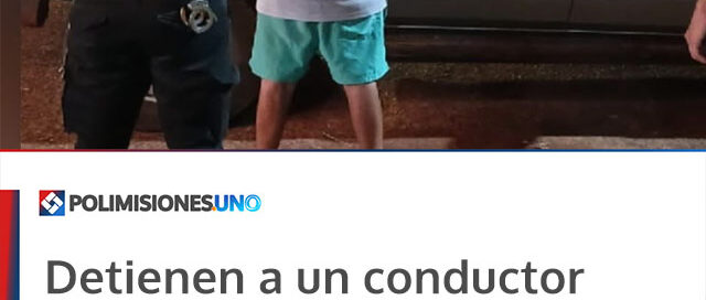 Detienen a un conductor que manejaba en estado de ebriedad y realizaba maniobras peligrosas