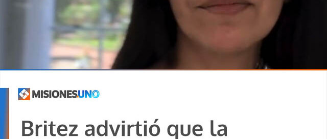 Britez advirtió que la crisis económica empuja a la Argentina hacia un escenario de estallido social