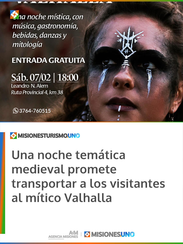 Una noche temática medieval promete transportar a los visitantes al mítico Valhalla