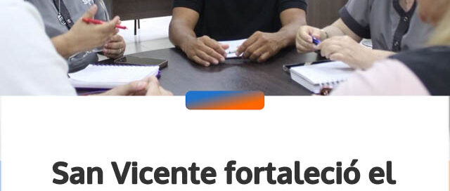 San Vicente fortaleció el trabajo en prevención de adicciones con una visita institucional al centro provincial