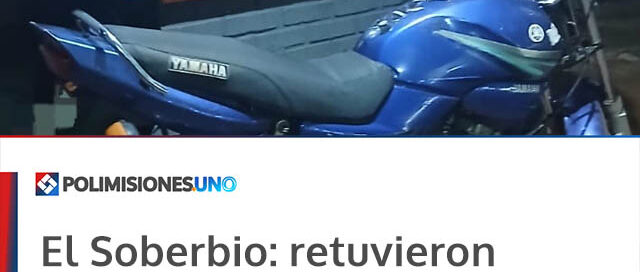 El Soberbio: retuvieron motocicletas en operativos y demoraron a un menor