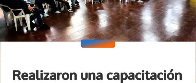 Realizaron una capacitación en Primeros Auxilios para estudiantes y docentes en San Vicente