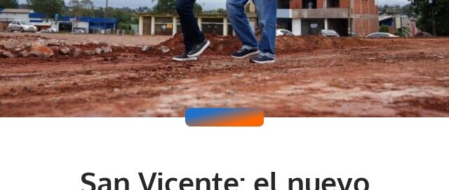 San Vicente: el nuevo puente sobre el arroyo Chafariz beneficiará a un centenar de familias rurales